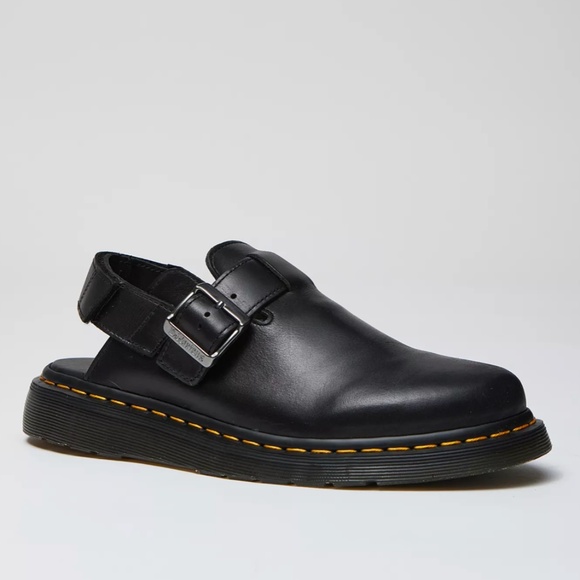 Dr. Martens Other - Dr. Martens Jorge II Black Leather Mules Size 11 NWT